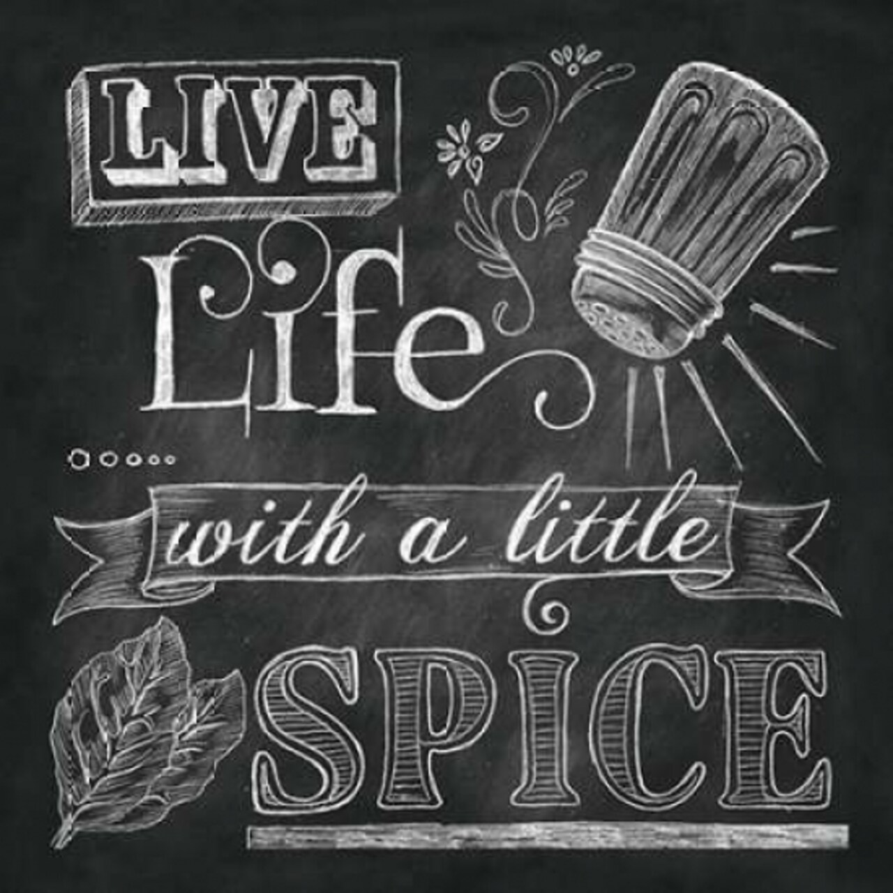 Kitchen Chalk II Poster Print by Donna Knold - Item # VARPDXKLD064